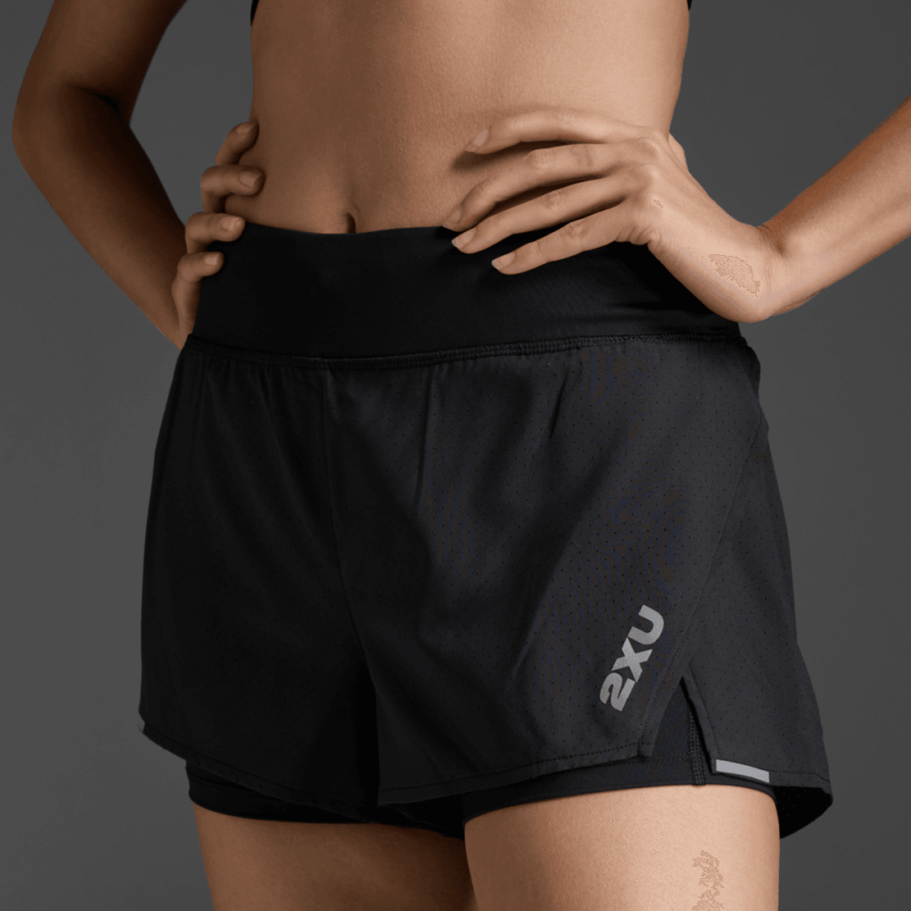 2XU - AERO 2 - IN - 1 4 INCH SHORTS Women - Rev Online