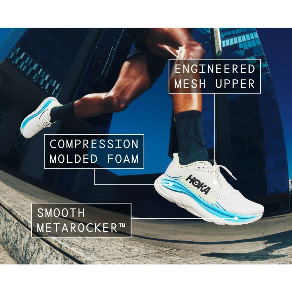 HOKA CLIFTON 11 WIDE Men รองเท้าวิ่งถนนผู้ชาย