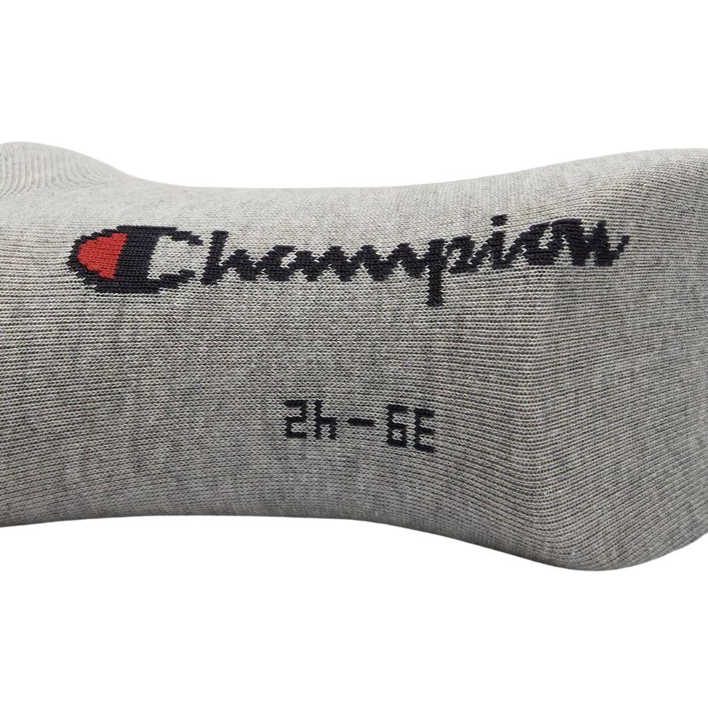 CHAMPION 3PK SNEAKER SOCKS ถุงเท้าแพ็ก 3 คู่สำหรับผู้ชายและผู้หญิง - Rev Online