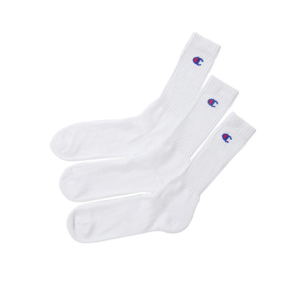 CHAMPION - FULL LENGTH SOCKS 3P Unisex - Rev Online