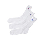 CHAMPION - FULL LENGTH SOCKS 3P Unisex - Rev Online