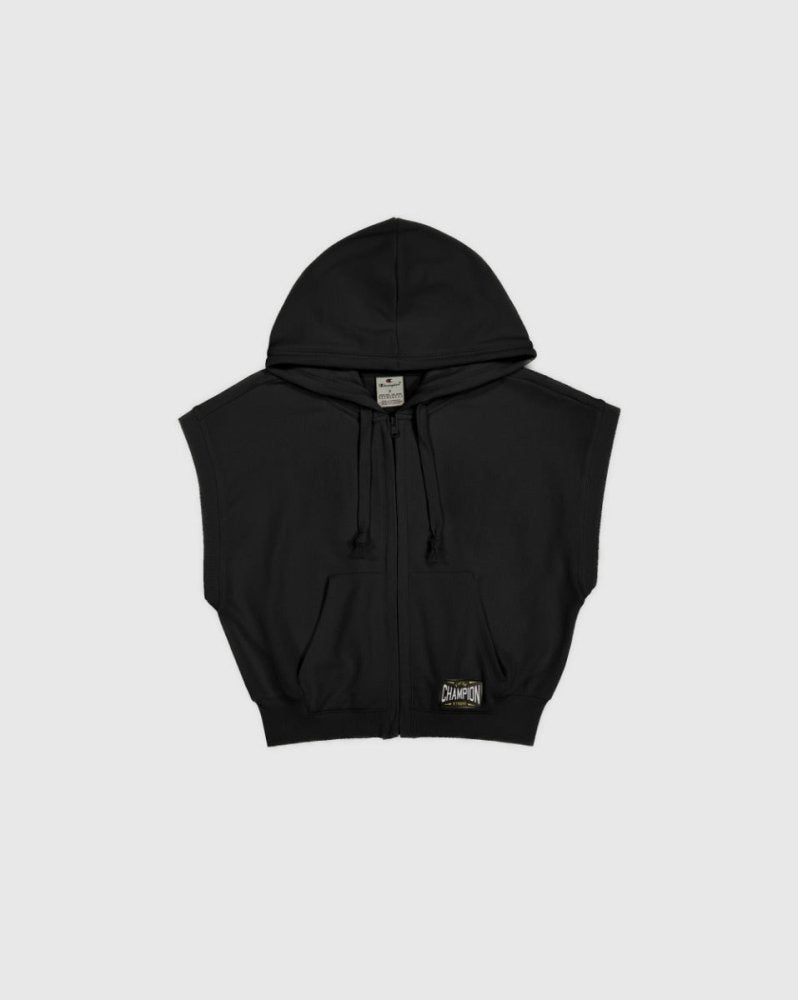CHAMPION - FULL ZIP HOODIE SWEATSHIRT Women - Rev Online