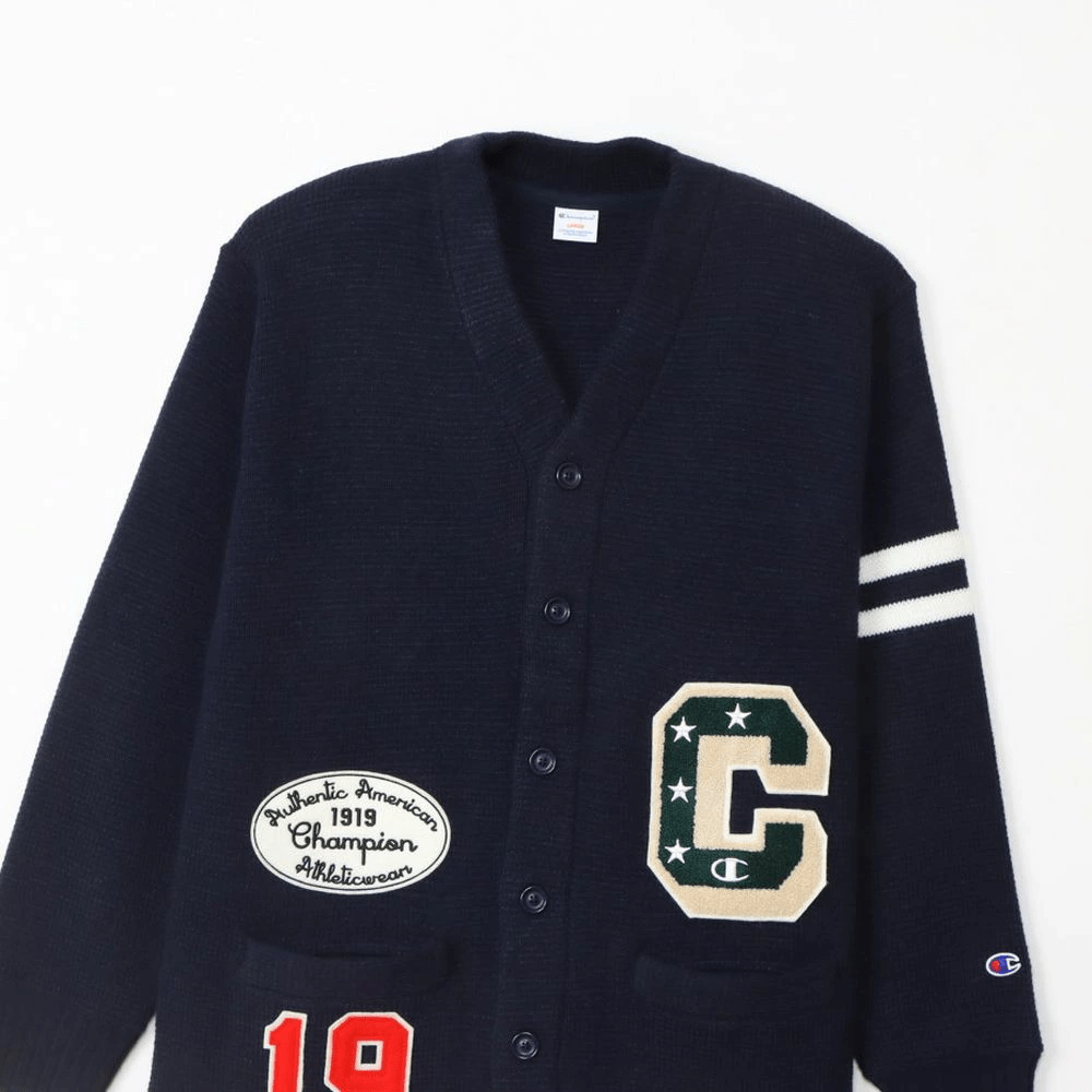 CHAMPION - LETTERED CARDIGAN Men - Rev Online