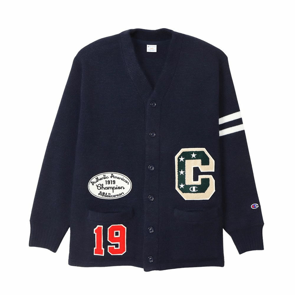 CHAMPION - LETTERED CARDIGAN Men - Rev Online