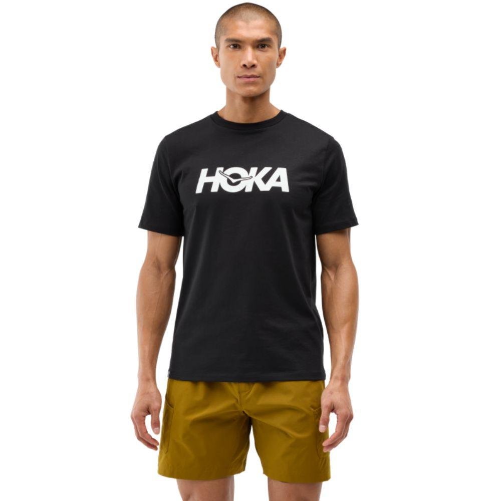 HOKA CORE LOGO CTN SS TEE เสื้อยืดทีเชิ๊ตผู้ชาย - Rev Online
