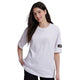 NATIONAL GEOGRAPHIC PATCH SEMI OVERSIZED TEE เสื้อยืดทีเชิ๊ตสำหรับผู้ชายและผู้หญิง - Rev Online