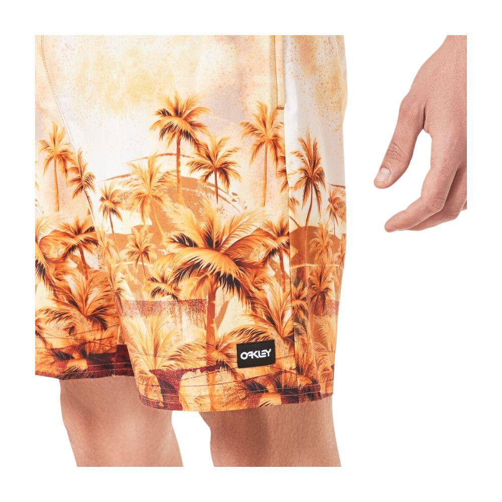 OAKLEY CANARY PALMS RC 18 BEACHSHORT กางเกงผู้ชาย - Rev Online