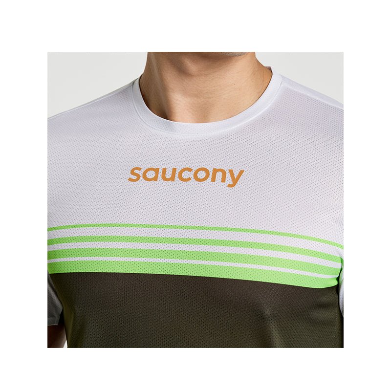 SAUCONY - ENDORPHIN ELITE SHORT SLEEVE Men - Rev Online