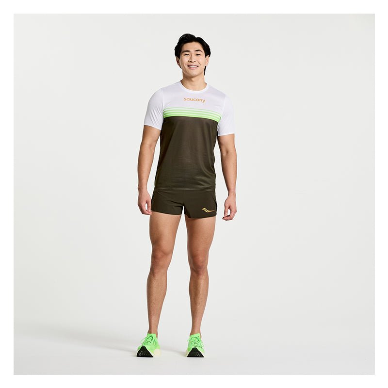SAUCONY - ENDORPHIN ELITE SHORT SLEEVE Men - Rev Online