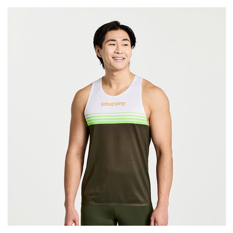 SAUCONY - ENDORPHIN ELITE SINGLET Men - Rev Online