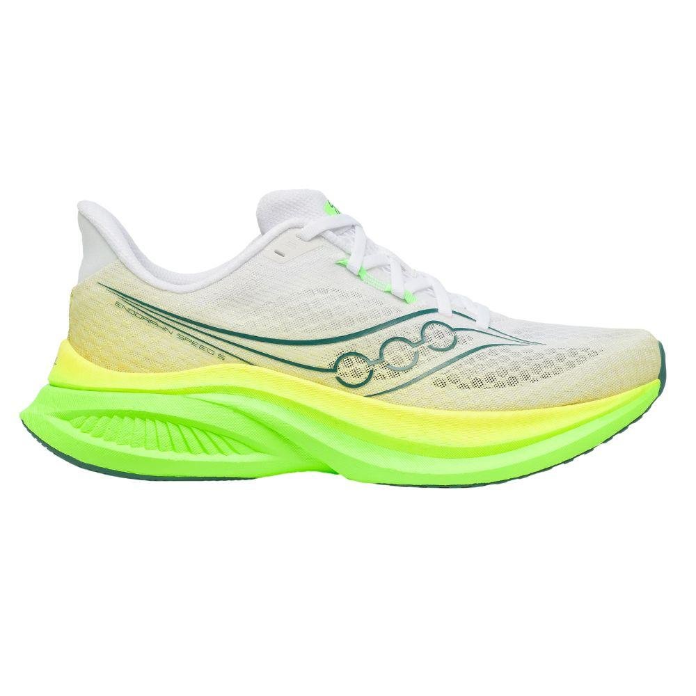 SAUCONY ENDORPHIN SPEED 5 รองเท้าวิ่งถนนสำหรับผู้ชายและผู้หญิง - Rev Online