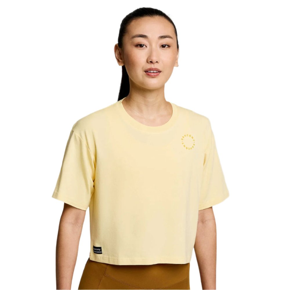 SAUCONY - RECOVERY BOXY TEE Women - Rev Online
