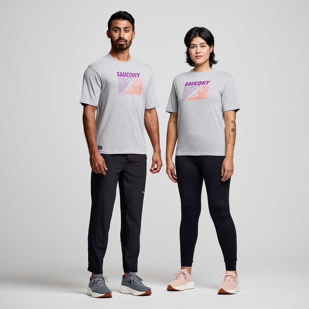 SAUCONY - RECOVERY SHORT SLEEVE Unisex - Rev Online