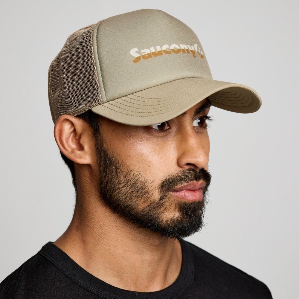 SAUCONY - SAUCONY FOAMIE TRUCKER HAT Unisex - Rev Online