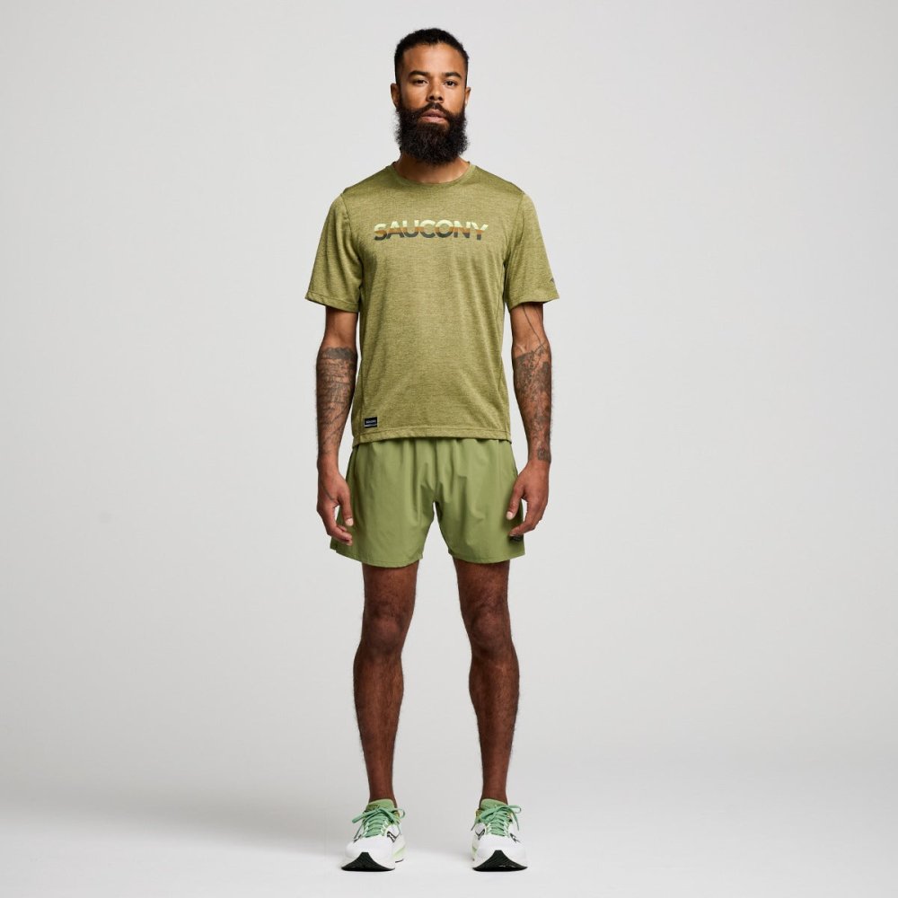 SAUCONY - STOPWATCH GRAPHIC SHORT SLEEVE Men - Rev Online