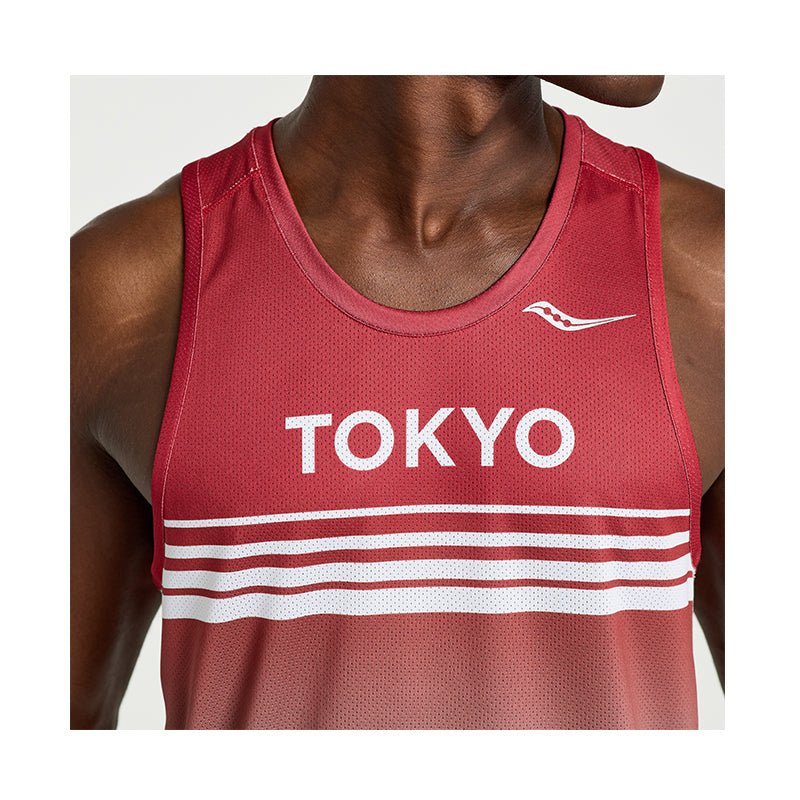 SAUCONY - STOPWATCH SINGLET Men - Rev Online