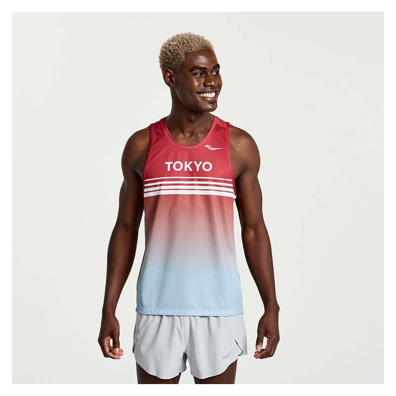 SAUCONY - STOPWATCH SINGLET Men - Rev Online